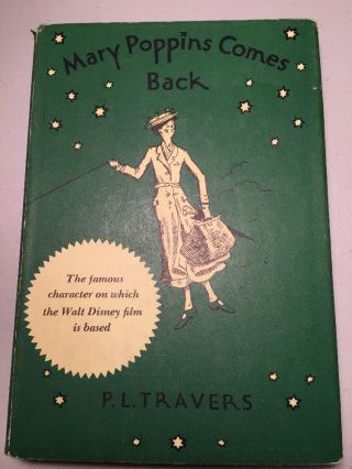 " Mary Poppins Comes Back " By P.  L.  Travers,  Illustrated By Mary Shepard - 1966