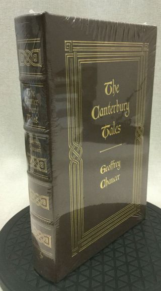 The Canterbury Tales Geoffrey Chaucer Easton Press 100 Greatest Leather C