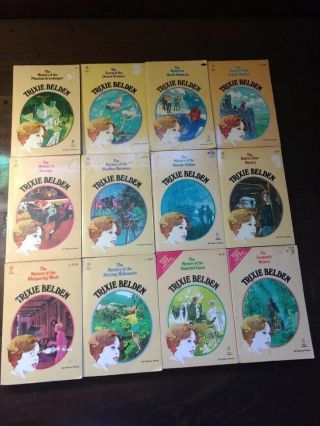 Trixie Belden Mystery Books 17,  18,  19,  22,  23,  24,  25,  26,  27,  28,  32,  & 34