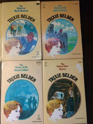 Trixie Belden Mystery Books 17,  18,  19,  22,  23,  24,  25,  26,  27,  28,  32,  & 34 3