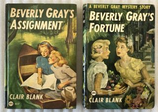 2 Vintage Beverly Gray Books - Gray 