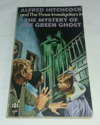 Alfred Hitchcock Three Investigators Mystery Of The Green Ghost Armada Pb 1974