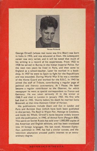Nineteen Eighty - Four 1984 GEORGE ORWELL Vintage PENGUIN PB 1959 2