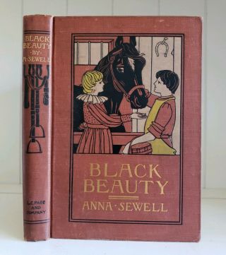 1900 Black Beauty By Anna Sewell Antique Children 