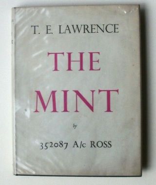 T E Lawrence (of Arabia) The.  First Edition.  1955