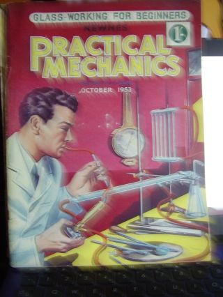 F J Camm Practical Mechanics October 1953 Atomic Energy Voxometer Rainmaking