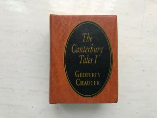Del Prado Miniature Book Classics - The Canterbury Tales I - Geoffrey Chaucer