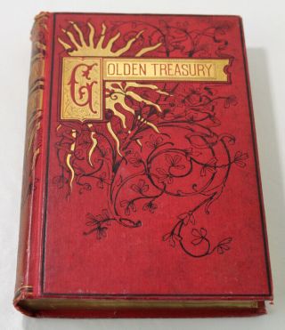 1888 The Golden Treasury Of Best Songs And Lyrical In The English Language