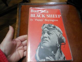 Baa Baa Black Sheep Pappy Boyington Black Sheep Squadron 1958 Wwii Vandergrift