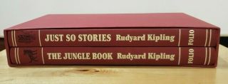 Folio Society 2002,  The Jungle Book,  Just So Stories,  Rudyard Kipling.
