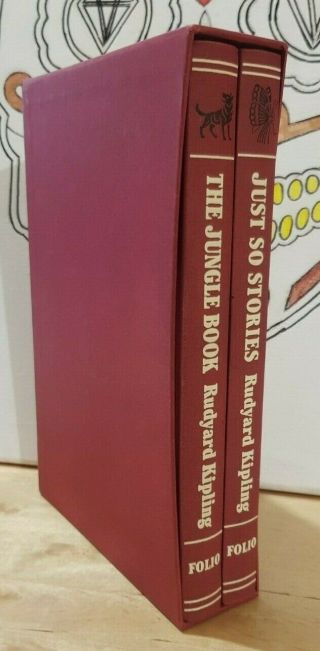 Folio Society 2002,  The Jungle Book,  Just So Stories,  Rudyard Kipling. 2