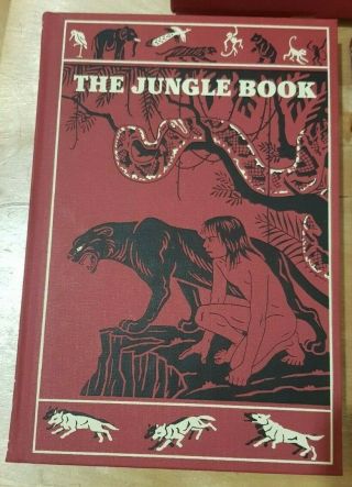 Folio Society 2002,  The Jungle Book,  Just So Stories,  Rudyard Kipling. 4