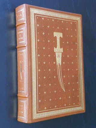 The Haj By Leon Uris Franklin Library Signed First Edition Leather