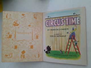 Circus Time 31,  LITTLE GOLDEN BOOK,  1948,  Marion Conger,  Tibor Gergely 3