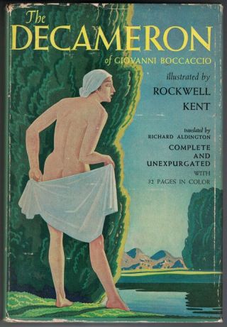 Rockwell Kent / The Decameron Of Giovanni Boccaccio First Edition 1949
