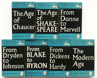The Pelican Guide To English Literature Complete Paperback Set Books 1 - 7