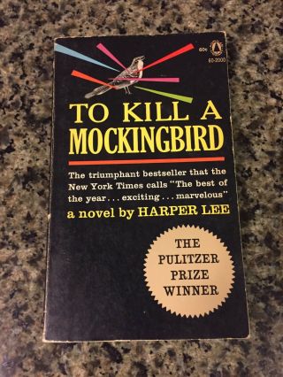 To Kill A Mockingbird - Harper Lee - Popular Library First Paperback Edition - 1962