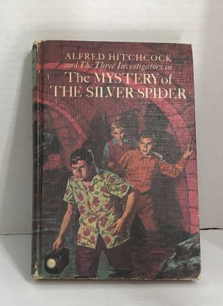 Alfred Hitchcock & Three Investigators 8 The Mystery Of The Silver Spider Hc
