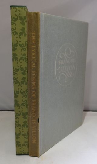 Limited Editions Club The Lyrical Poems Of Francois Villon / Signed 1st Ed 1979