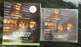 A Scanner Darkly Soundtrack And Audiobook Philip K.  Dick 9 Cd 