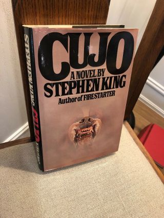 Cujo By Stephen King,  Viking,  1981,  Hardcover,  Dj,  True First Edition
