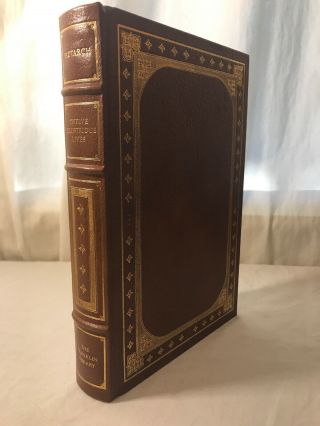 Franklin Library Twelve Illustrious Lives Plutarch 100 Greatest All Time Leather