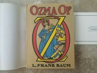 Ozma of Oz,  L Frank Baum,  Winthrope & Sons,  Bradford Exchange 4