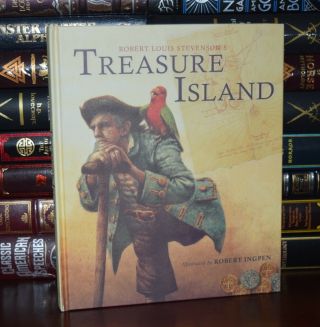Treasure Island By Stevenson Illustrated Robert Ingpen Deluxe Hardcover