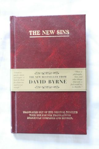 The Sins First Edition David Byrne Mcsweeney 