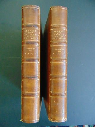 Myths & Legends Of Our Own Land By Charles M.  Skinner - 1896 - Fine Bindings