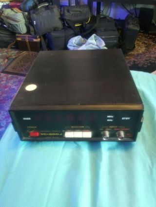 Vintage Yaesu Musen Frequency Counter Yc - 500j