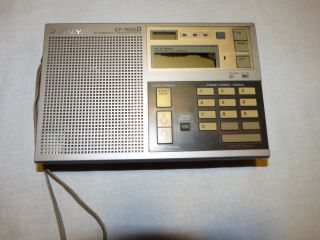 Sony Icf - 7600d Vintage World Receiver Radio - Not