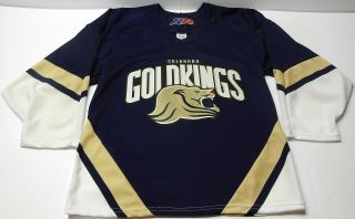 Vtg Authentic Sp Wchl Colorado Gold Kings Hockey Jersey Vg Cond.  Mens S Alaska