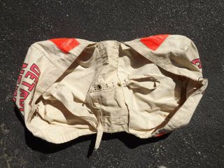 Vintage Detroit News Bicycle Saddle Bag,  Delivery Bag,  News Boy Bag 7