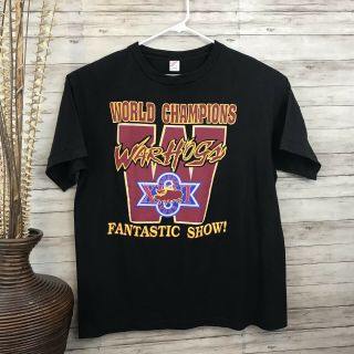 Vintage Washington Redskins Mens T - Shirt Washington Vs Buffalo Hogs