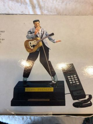 Vintage Elvis Presley Jailhouse Rock Singing Dancing Telephone Telemania
