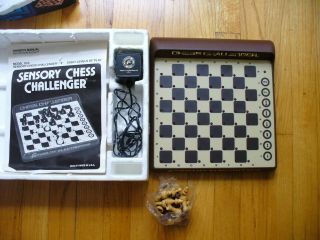 Vintage Sensory Chess Challenger 8,  Owner Fidelity Electronics Scc Game