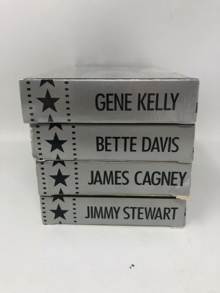 Vintage Set Of 4 AFI Lifetime Achievement Award VHS Bette Davis Gene Kelly RARE 3