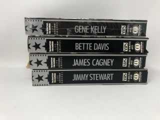 Vintage Set Of 4 AFI Lifetime Achievement Award VHS Bette Davis Gene Kelly RARE 4