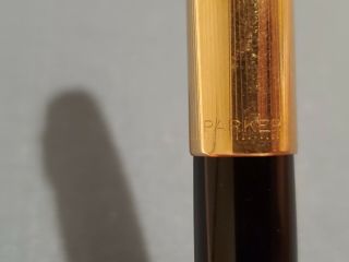 Vintage Classic PARKER 51 Fountain Pen 1/10 12K Gold Filled Cap black body 2