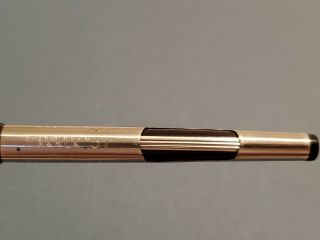 Vintage Classic PARKER 51 Fountain Pen 1/10 12K Gold Filled Cap black body 7