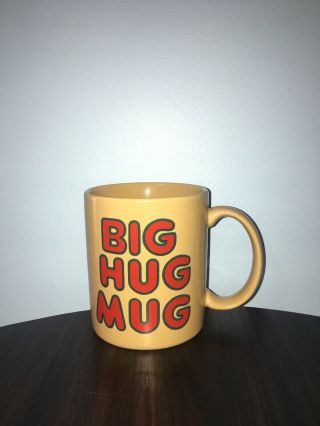 Vintage Ftd Big Hug Mug As Seen On Hbo True Detective Coffee Cup Mcconaughy 12oz