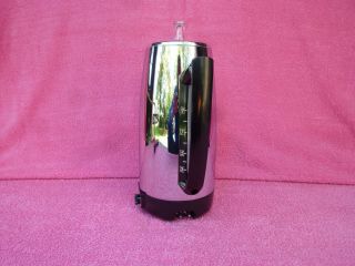 Vtg 1960s General Electric Immersible Chrome 9 - Cup Percolator Coffee Pot Maker 2
