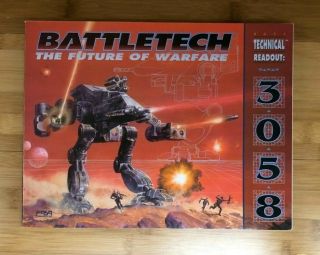 Vintage Battletech Technical Readout 3058 The Future Of Warfare Fasa