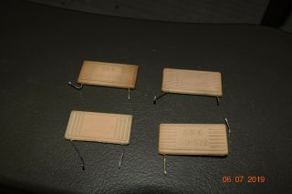 4 Vintage Tektronix Oscilloscope Resistors 2.  5k Ohms 1.  5k Ohms 1960 