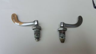 Vintage Chicago Faucet Co.  Hot - Cold Wristblade Handles W/stems
