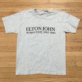 1992 - 1993 Vtg Elton John World Tour T - Shirt Sz Xl Sir Rocketman