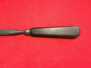 Vintage A9FR Dexter Sharpening Steel Rod 13.  5” Wood Handle Knife Sharpener 4