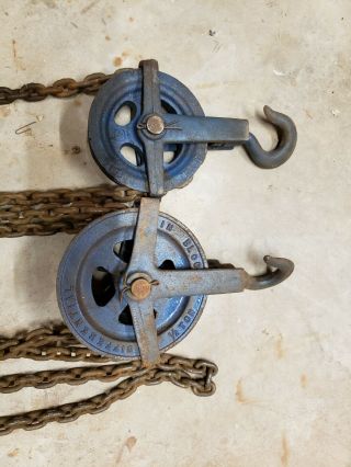 Chain Hoist 1/2 Ton Vintage Philadelphia
