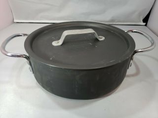 Vintage Commercial Aluminum Cookware Pot Toledo Ohio 2.  5 Qt With Lid Calphalon